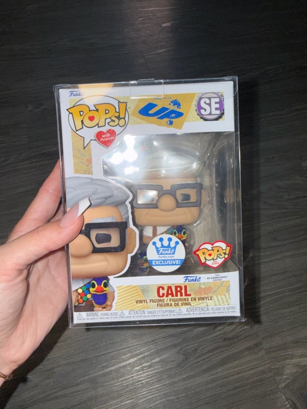 Funko Pop! With Purpose Disney Pixar UP Carl SE Funko Shop Exclusive